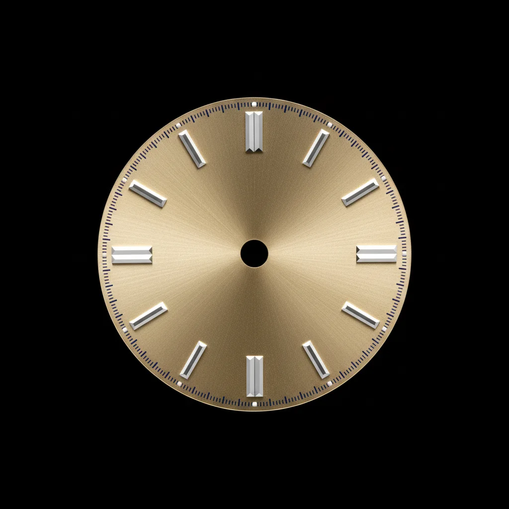 Meridian champagne dial